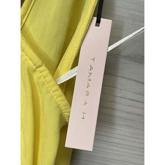 Tamara H Blouse Womens Small Sleeveless Halter Bow Back Chic Polyester Top - Picture 6 of 9